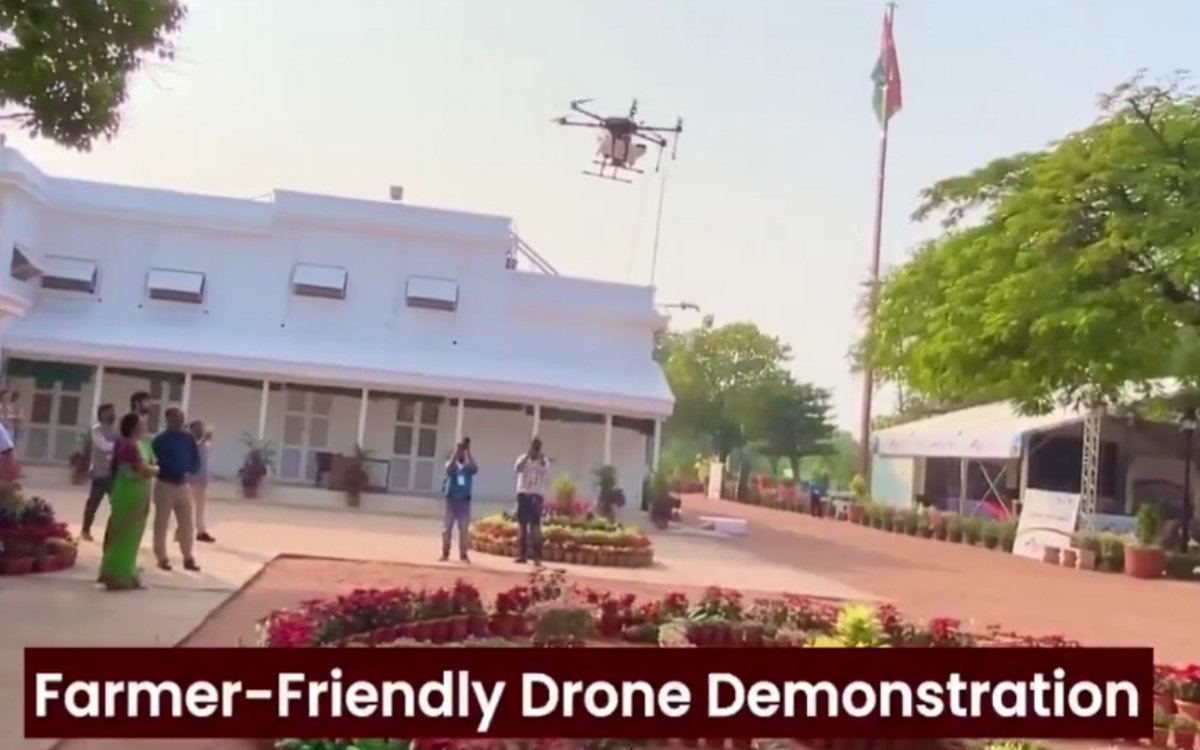 https://agridekho.com/farmer-friendly-drone-demonstration-at-udyan-utsav-2025/